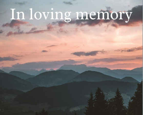 Condolence book for funeral landscape (Hardcover) : Memory book, comments book, condolence book for funeral, remembrance, celebration of life, in loving memory funeral guest book, memorial guest book,