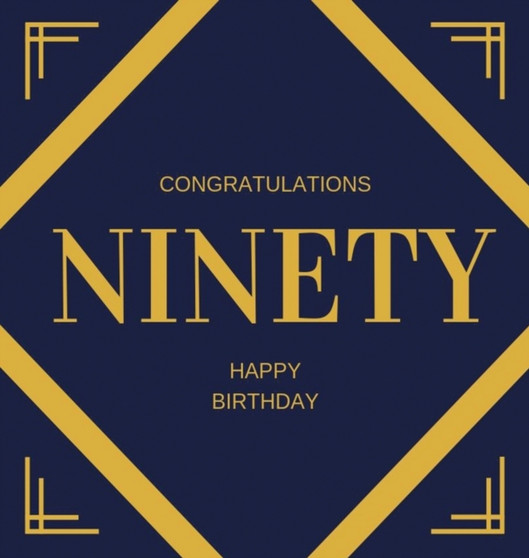 Happy 90th Birthday Guest Book (Hardcover) : Happy 90th Birthday Guest book, party and birthday celebrations decor, memory book, ninety birthday, happy birthday guest book, celebration message log boo