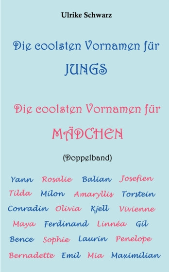 Die coolsten Vornamen fur Jungs / Die coolsten Vornamen fur Madchen : Doppelband: Mit mehr als 7000 Eintragen
