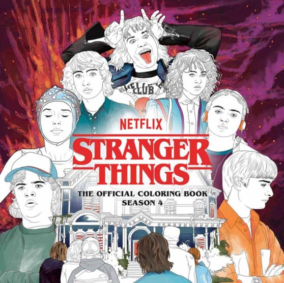 Stranger Things: The Official Coloring Book, Season 4 by NETFLIX - Paperback