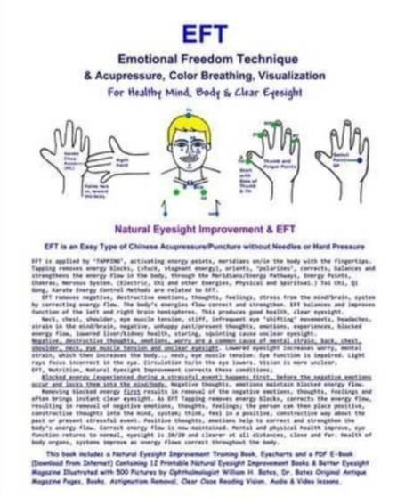 EFT - Emotional Freedom Technique & Acupressure, Color Breathing, Visualization : Natural Eyesight Improvement (Black & White Edition)