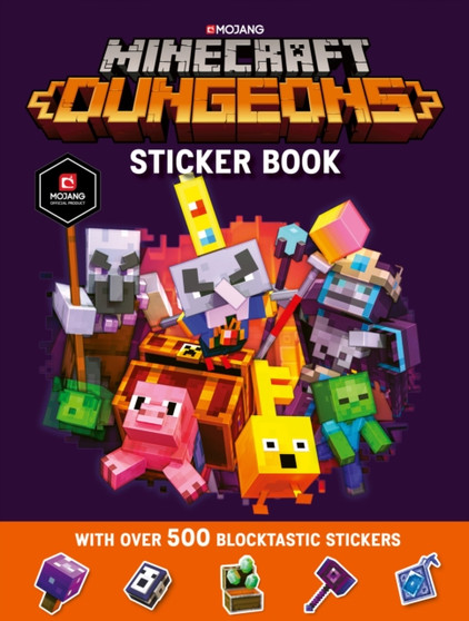 Minecraft Dungeons Sticker Book by Mojang AB - Paperback