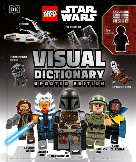 LEGO Star Wars Visual Dictionary Updated Edition : With Exclusive Star Wars Minifigure by Elizabeth Dowsett - Hardback