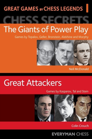 Great Games by Chess Legends by Neil McDonald - Paperback