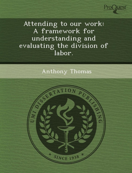 Attending to Our Work: A Framework for Understanding and Evaluating the Division of Labor
