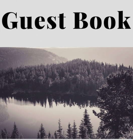 Guest Book (Hardcover) : Guest book, air bnb book, visitors book, holiday home, comments book, holiday cottage, rental, vacation guest book, Guest Comment Book, Visitor Comments Book