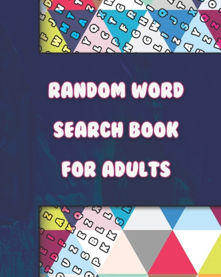 Large Print Word-Finds Puzzle - Random Word Search Book for Adults - 100 Puzzles by Copertina Ink - Paperback