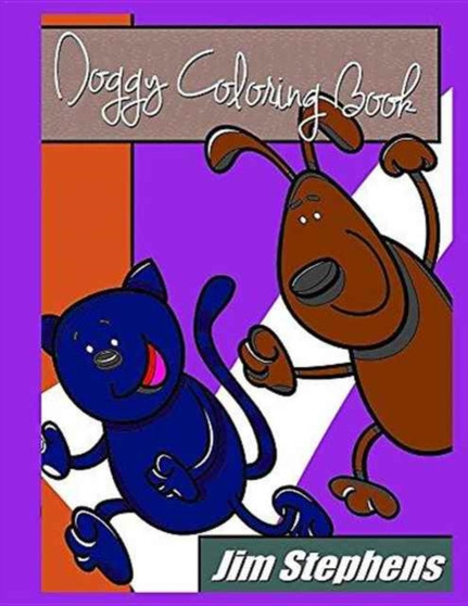 Doggy Coloring Book by Jim Stephens - Paperback