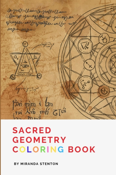 Sacred Geometry Coloring Book : Coloring Pages For Meditation : 1 by Miranda Stenton - Paperback