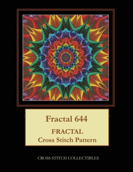 Fractal 644 : Fractal Cross Stitch Pattern by Kathleen George - Paperback