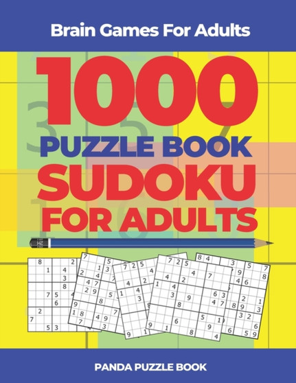 Brain Games For Adults - 1000 Puzzle Book Sudoku for Adults : Brain Teaser Puzzles by N Loekman - Paperback