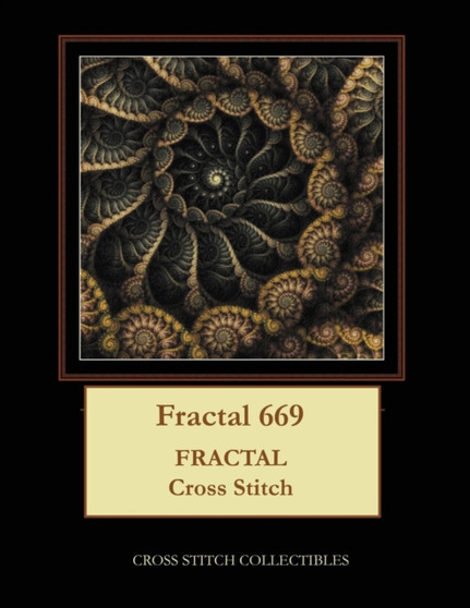 Fractal 669 : Fractal Cross Stitch Pattern by Kathleen George - Paperback