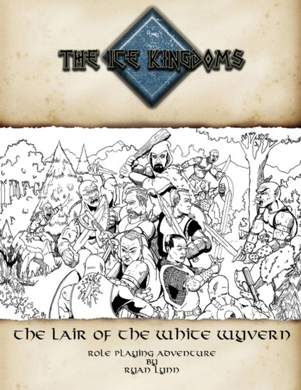 Lair of the White Wyver by Ryan Lynn - Paperback