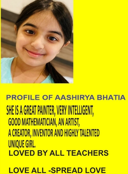 Paintings by Aashirya Bhatia : Unique Word Painting by Aashirya Bhatia - Hardback