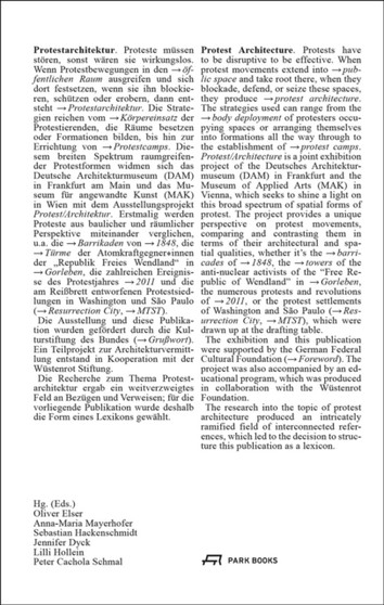 Protest Architecture : Barricades, Camps, Spatial Tactics 1830???2023