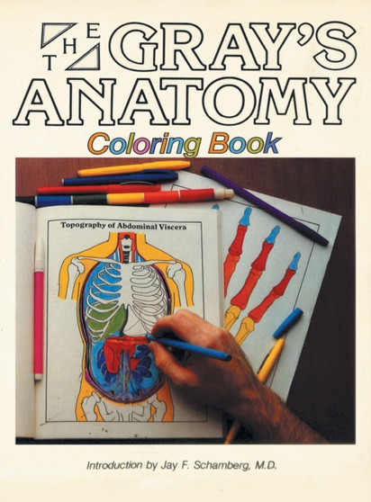 Gray's Anatomy Coloring Book by Henry Gray - Hardback