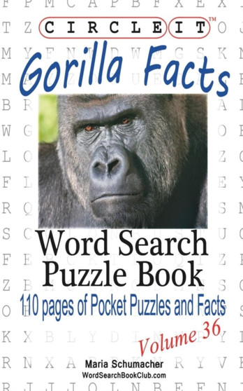 Circle It, Gorilla Facts, Word Search, Puzzle Book by Lowry Global Media LLC - Paperback