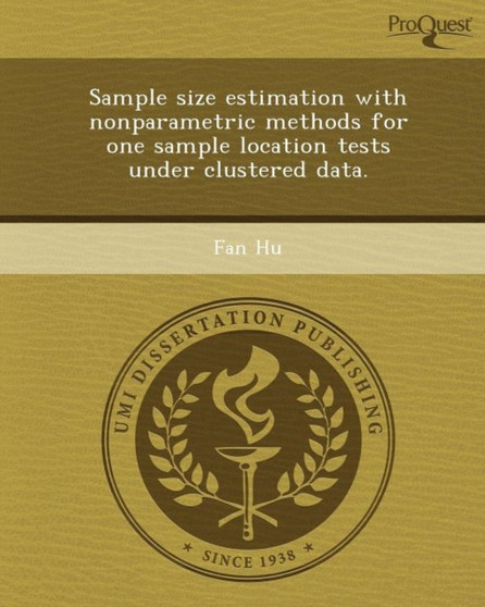 Sample Size Estimation with Nonparametric Methods for One Sample Location Tests Under Clustered Data