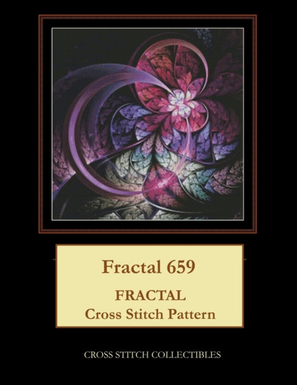 Fractal 659 : Fractal Cross Stitch Pattern by Kathleen George - Paperback