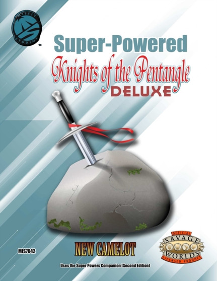 Super-Powered : Knights of the Pentangle Deluxe by Steven Trustrum - Paperback