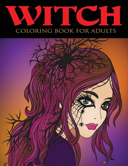 Witch Coloring Book for Adults by Alisa Calder - Paperback