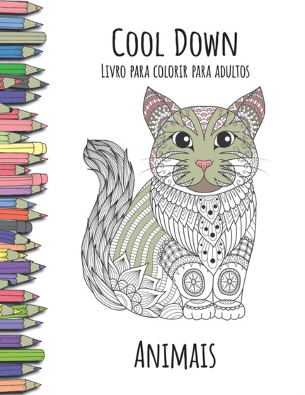 Cool Down - Livro para colorir para adultos : Animais by York P. Herpers - Paperback