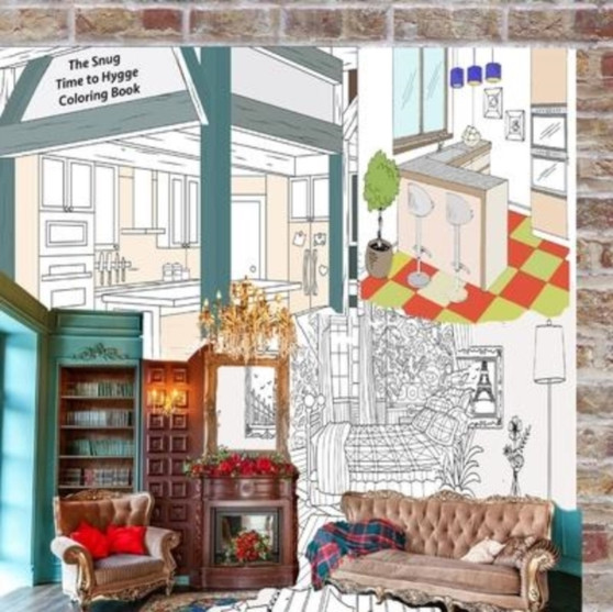 The snug Time to Hygge Coloring Book. by Thumi Davis - Paperback
