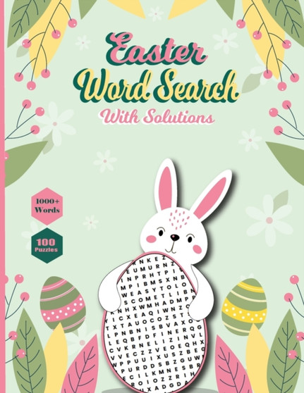 Easter Word Search With Solutions : Word Search Puzzle Book for Easter Holiday, Word Search Puzzle Books for Adults, Activity Book for Adults by Laura Bidden - Paperback