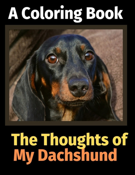 The Reflections of My Dachshund : A Coloring Book