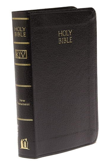 KJV, Vest Pocket New Testament and Psalms, Leathersoft, Black, Red Letter : Holy Bible, King James Version