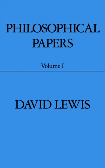 Philosophical Papers: Volume I