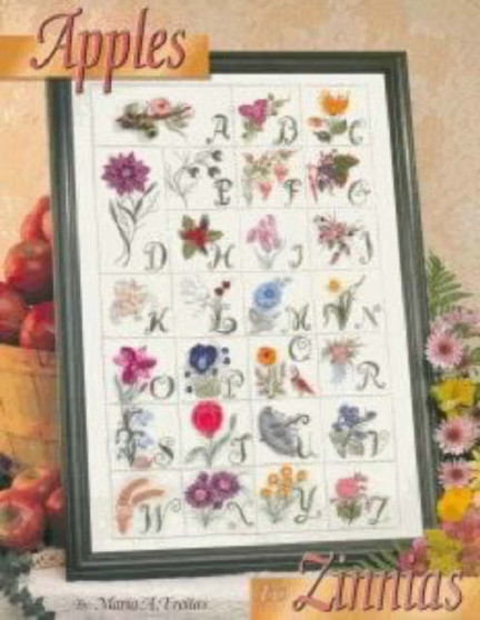Apples to Zinnias : A Dimensional Embroidery Project Book by Maria A. Freitas - Paperback