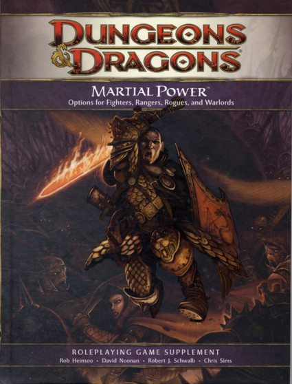Martial Power by Wizards of the Coast RPG Team - Hardback