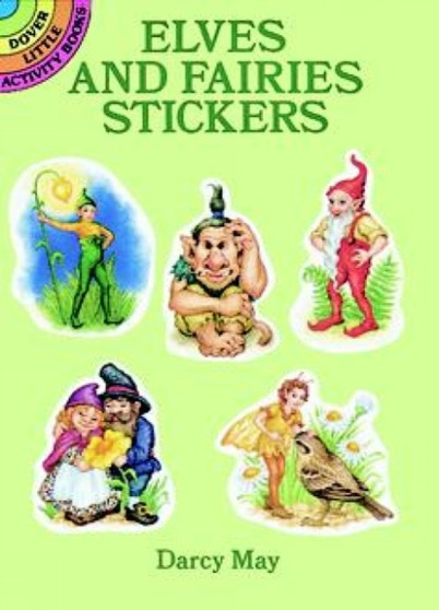Elves and Fairies Stickers by Darcy May - Paperback