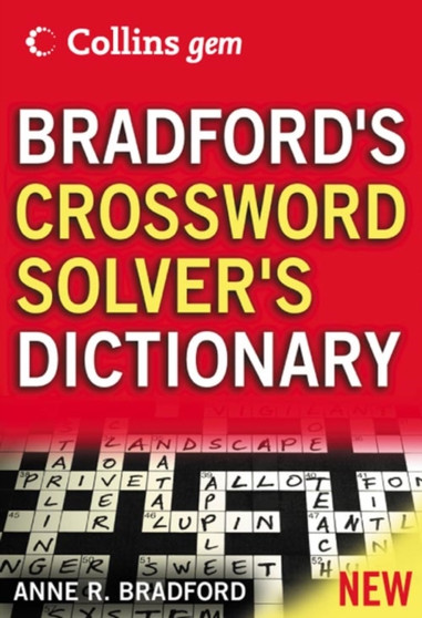 Bradford's Crossword Solver's Dictionary by Anne R. Bradford - Paperback