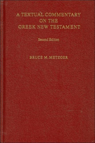 Textual Commentary on the Greek New Testament