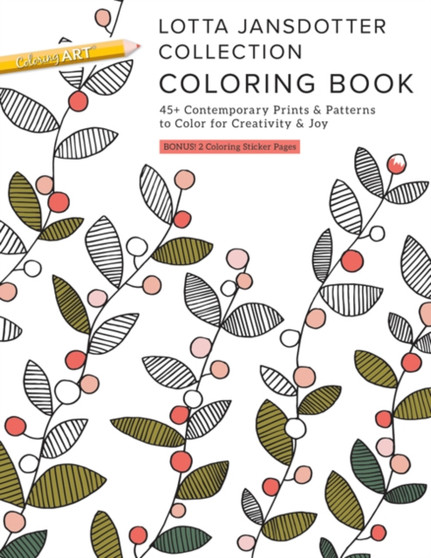 Lotta Jansdotter Collection Coloring Book : 45+ Contemporary Prints & Patterns by Lotta Jansdotter - Paperback