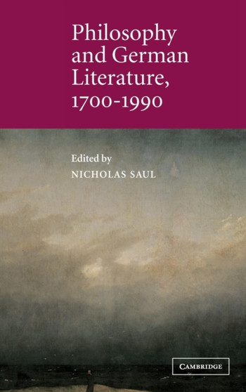 Philosophy and German Literature, 1700-1990