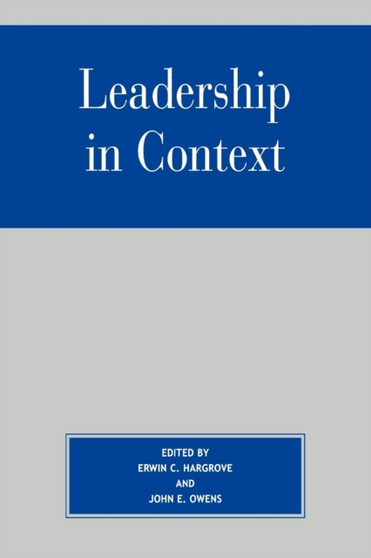 Leadership in Context