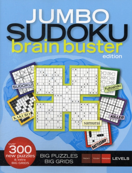 Jumbo Sudoku Brain Buster by Jumbo Sudoku - Paperback Jumbo Sudoku Brain Buster by Jumbo Sudoku - Paperback