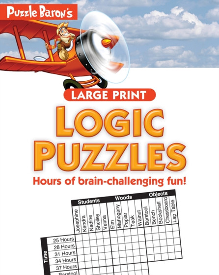 Puzzle Baron's Large Print Logic Puzzles by Puzzle Baron - Paperback