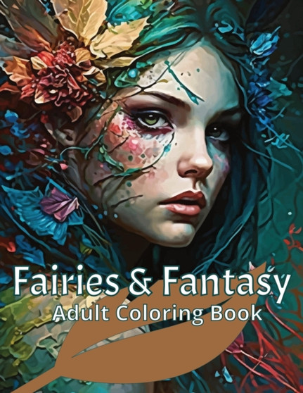 Fairies & Fantasy : Adult Coloring Book for Fantasy Art lovers by Vanilla Mocha - Paperback