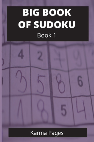 Karma Pages Big Book of Sudoku Book 1 by Karma Pages - Paperback
