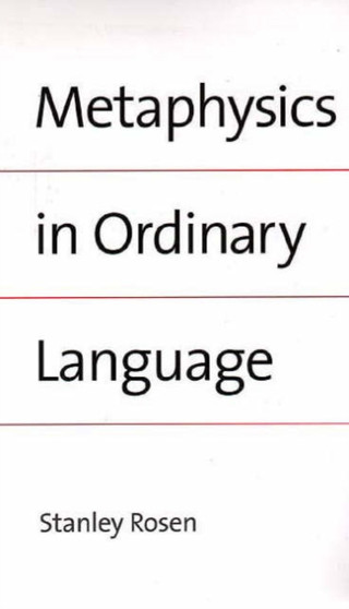 Metaphysics in Ordinary Language