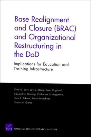 Base Realignment and Closure (BRAC) and Organizational Restructuring in the DoD : Implications for Education and Training Infrastructure
