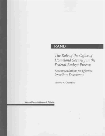 Role of the Office of Homeland Security