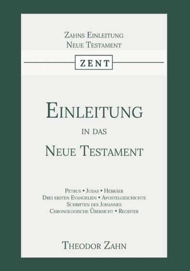 Einleitung in das Neue Testament : Zweiter Band