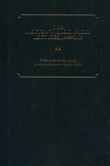 The Morton W. Bloomfield Lectures, 1989-2005