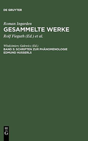 Schriften Zur Phanomenologie Edmund Husserls : 5
