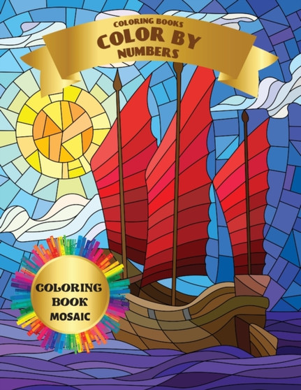 Coloring Books - Color by Numbers - Mosaic : Mosaic Landscapes Color By Number, Coloring with numeric worksheets, Color by number for Adults and Children with colored pencils. Advanced color By Number by Liudmila Talanova - Paperback